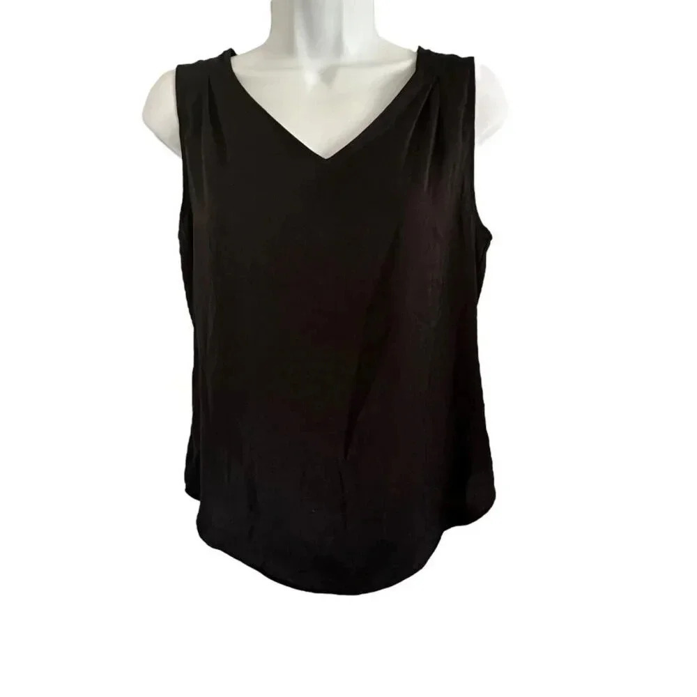 Banana Republic top women's size XS sleeveless black